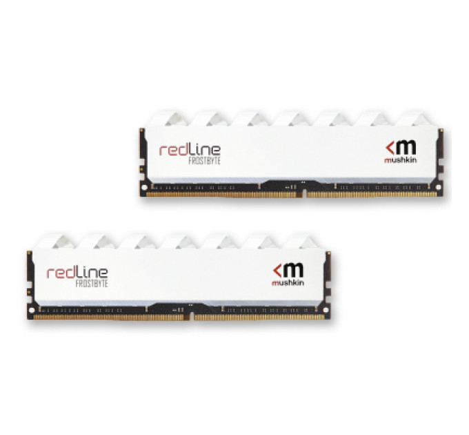 Модуль памяти для компьютера DDR4 16GB (2x8GB) 3600 MHz Redline White Mushkin (MRD4U360JNNM8GX2)