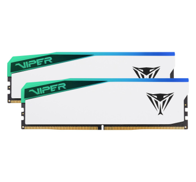 Модуль памяти для компьютера DDR5 32GB (2x16GB) 6600 MHz Viper Elite 5 RGB Patriot (PVER532G66C36KW)