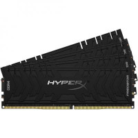 Модуль памяти для компьютера DDR4 64GB (4x16GB) 3600 MHz HyperX Predator Black HyperX (Kingston Fury) (HX436C17PB3K4/64)