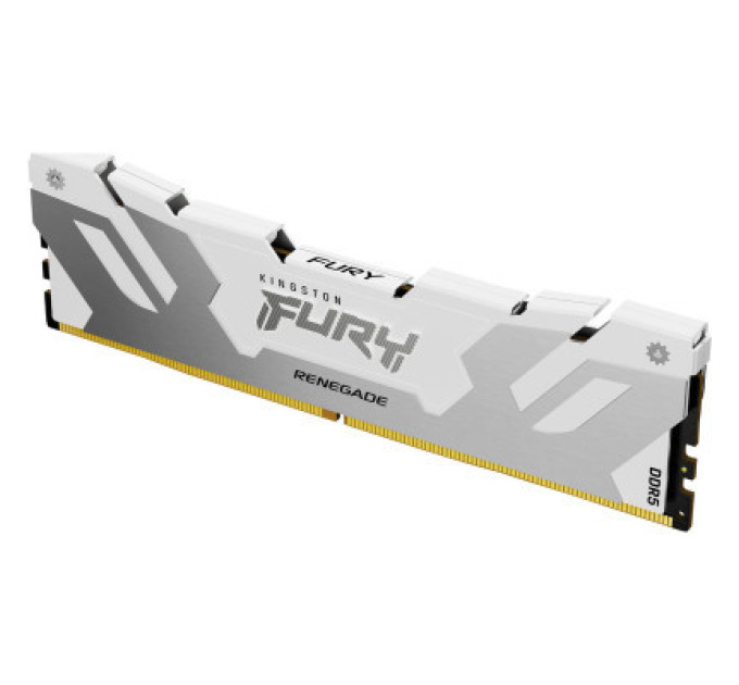 Модуль памяти для компьютера DDR5 16GB 7600 MHz Renegade White XMP Kingston Fury (ex.HyperX) (KF576C38RW-16)