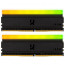 Модуль памяти для компьютера DDR4 16GGB (2x8GB) 3600 MHz IRDM RGB Black Goodram (IRG-36D4L18S/16GDC)