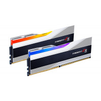 Модуль памяти для компьютера DDR5 32GB (2x16GB) 5600 MHz Trident Z5 RGB Silver G.Skill (F5-5600J3636C16GX2-TZ5RS)