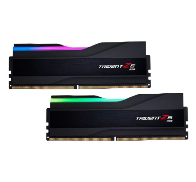 Модуль памяти для компьютера DDR5 32GB (2x16GB) 6800 Trident Z5 RGB Black G.Skill (F5-6800J3445G16GX2-TZ5RK)