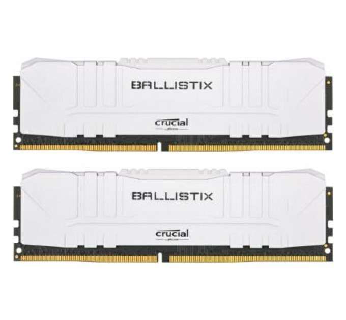 Модуль памяти для компьютера DDR4 32GB (2x16GB) 2666 MHz Ballistix White MICRON (BL2K16G26C16U4W)