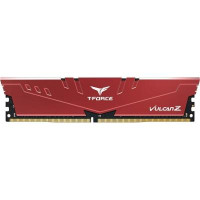 Модуль памяти для компьютера DDR4 8GB 2666 MHz T-Force Vulcan Z Red Team (TLZRD48G2666HC18H01)