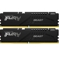 Модуль памяти для компьютера DDR5 32GB (2x16GB) 6400 MHz Beast Black XMP Kingston Fury (ex.HyperX) (KF564C32BBK2-32)