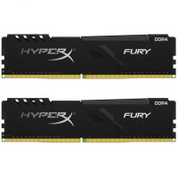 Модуль памяти для компьютера DDR4 64GB (2x32GB) 3000 MHz HyperX Fury Black Kingston (HX430C16FB3K2/64)