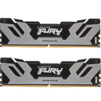 Модуль памяти для компьютера DDR5 32GB (2x16GB) 7200 MHz Renegade Black/Silver Kingston Fury (ex.HyperX) (KF572C38RSK2-32)