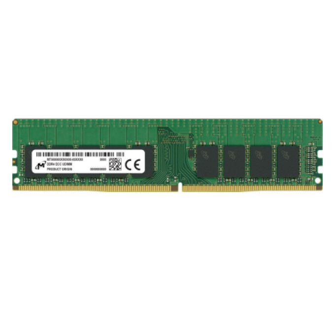 Модуль памяти для сервера Micron DDR4-3200 32GB ECC Unbuffered Micron {MTA18ASF4G72AZ-3G2R} (MTA18ASF4G72AZ-3G2R)