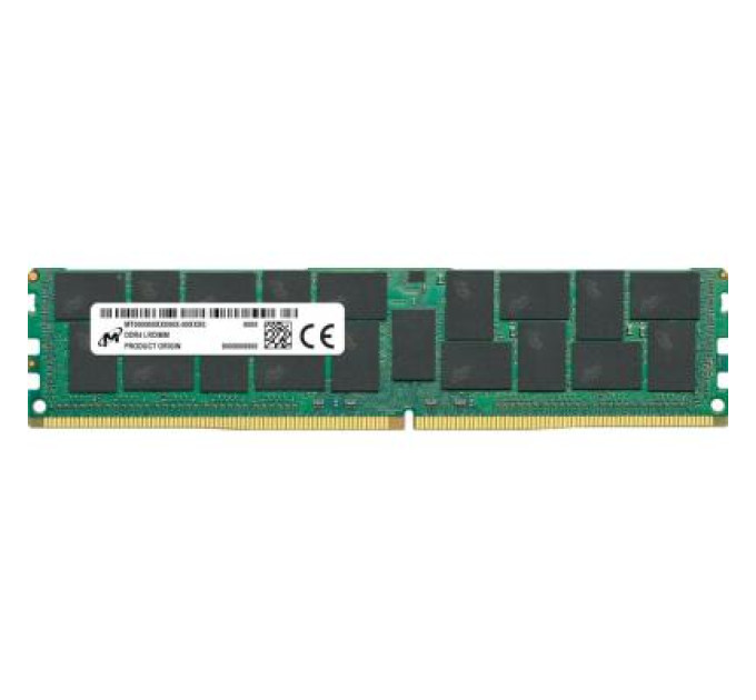 Модуль памяти для сервера DDR4 64GB ECC LRDIMM 2933MHz 4Rx4 1.2V CL21 Micron (MTA72ASS8G72LZ-2G9J2)