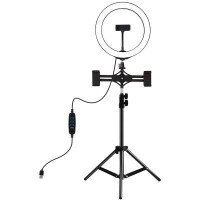 Набор блогера Puluz Ring USB LED lamp 10"+ tripod 1.1m (PKT3053B)