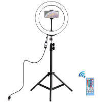 Набор блогера Puluz Ring USB LED lamp PKT3043 10" + tripod 1.1 м (PKT3043)