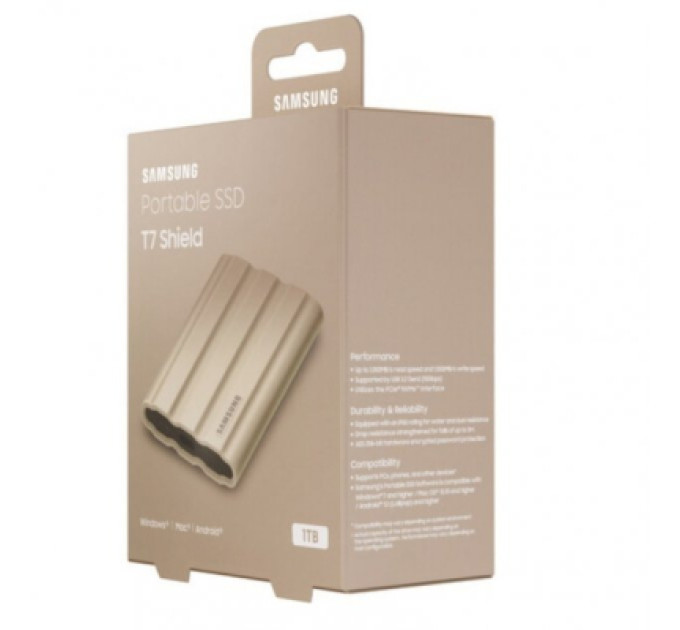 Накопитель SSD USB 3.2 2TB T7 Shield Samsung (MU-PE2T0K/EU)