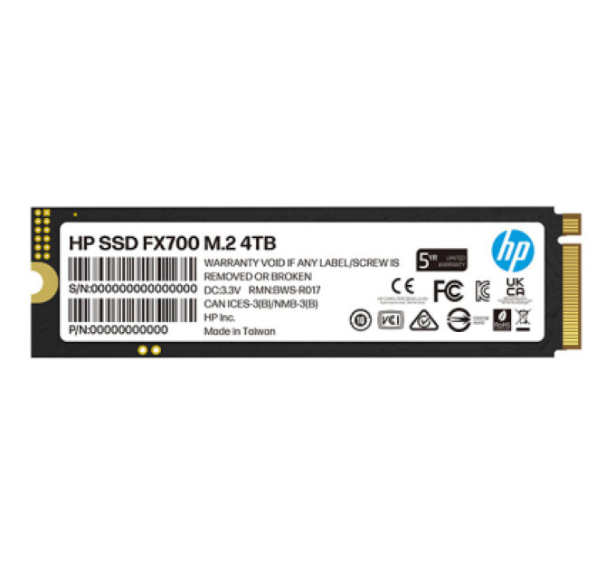 Накопитель SSD M.2 2280 4TB FX700 HP (8U2N7AA)