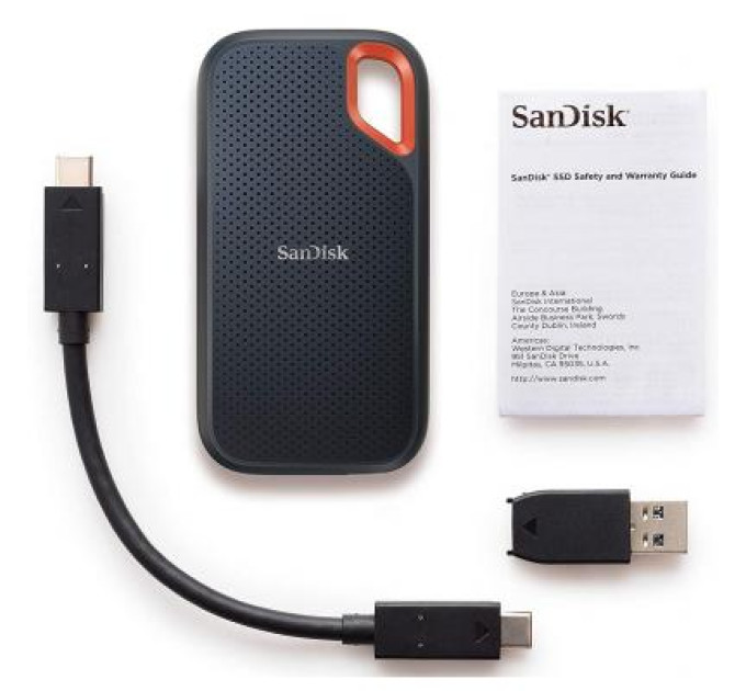 Накопитель SSD USB 3.2 500GB SanDisk (SDSSDE61-500G-G25)