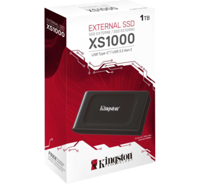 Накопитель SSD USB-C 1TB Kingston (SXS1000/1000G)