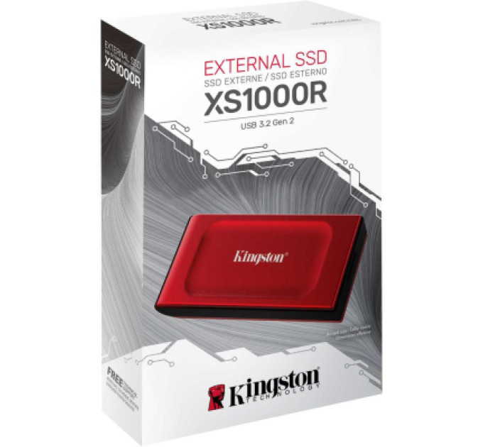 Накопитель SSD USB-C 2TB Kingston (SXS1000R/2000G)