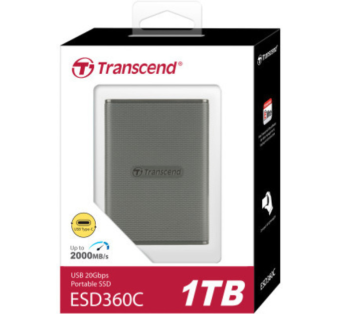 Накопитель SSD USB 3.2 1TB ESD360C Transcend (TS1TESD360C)