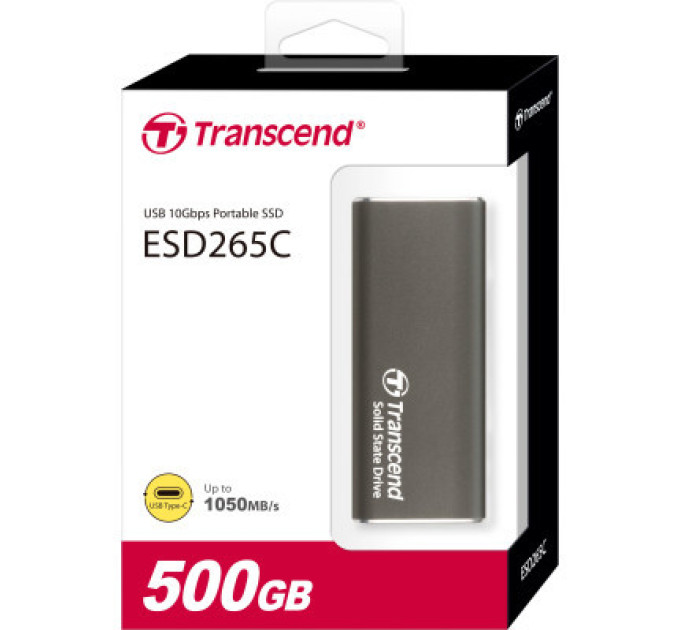 Накопитель SSD USB-C 500GB Transcend (TS500GESD265C)