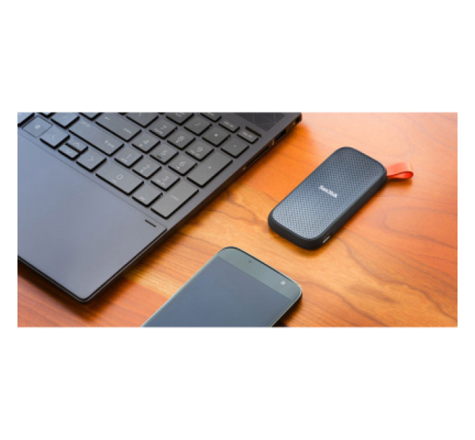 Накопитель SSD USB 3.2 1TB SanDisk (SDSSDE30-1T00-G26)