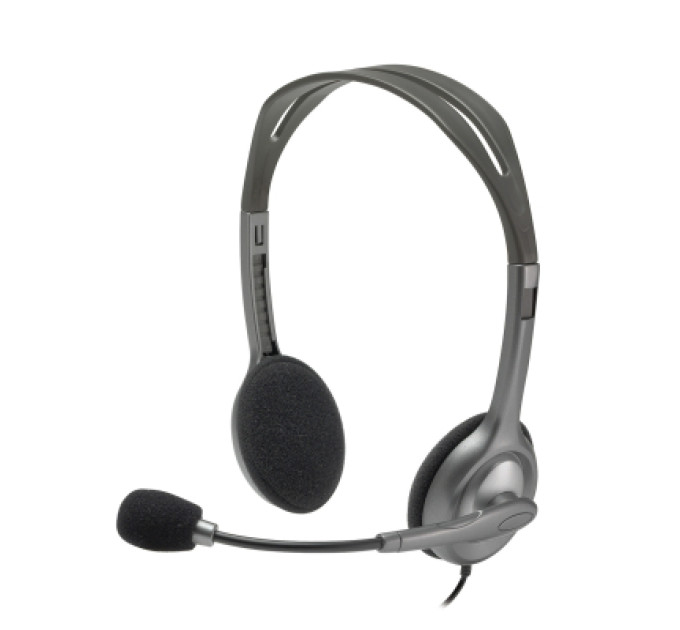 Наушники Logitech H111 Stereo Headset with 1*4pin jack (981-000593)