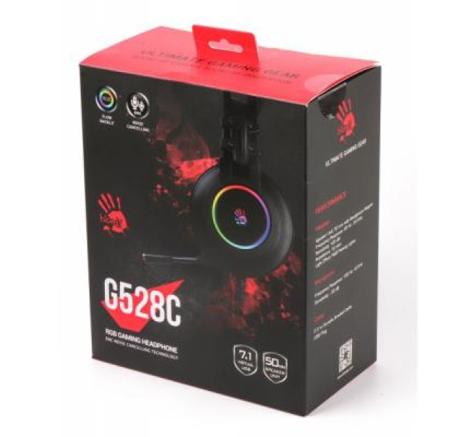 Наушники A4Tech G528C Bloody Black