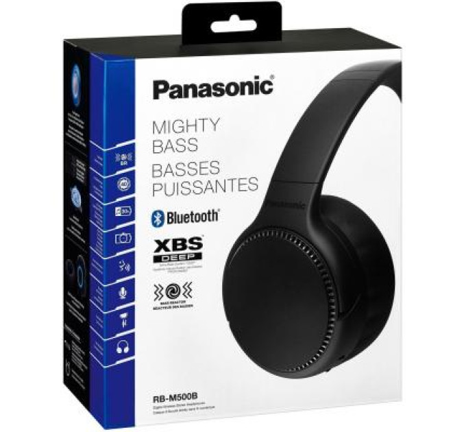 Наушники Panasonic RB-M500BGE-K Black (RB-M500BGE-K)