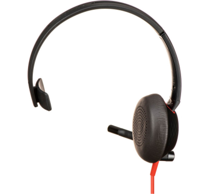 Наушники Poly BlackWire 5210 USB-A HS Mono Black (80R98AA)