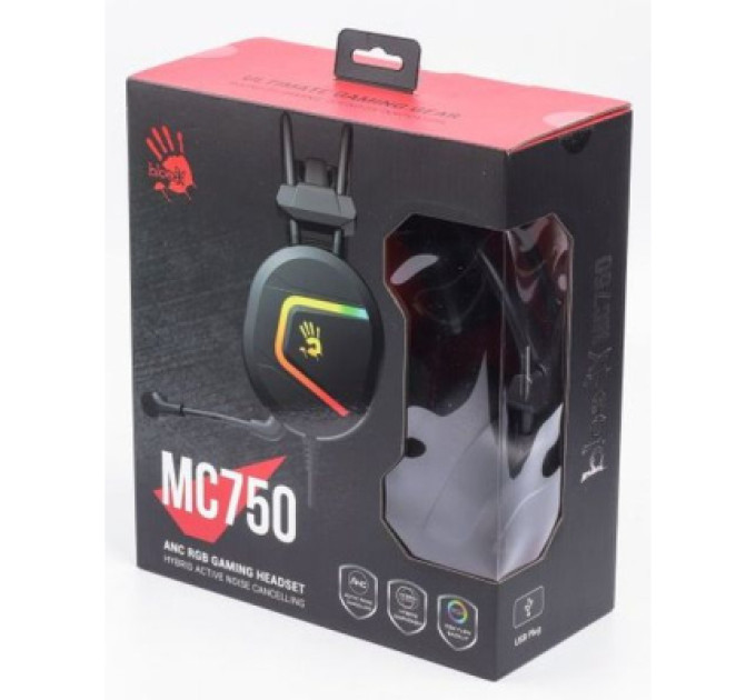 Наушники A4Tech Bloody MC750 Black