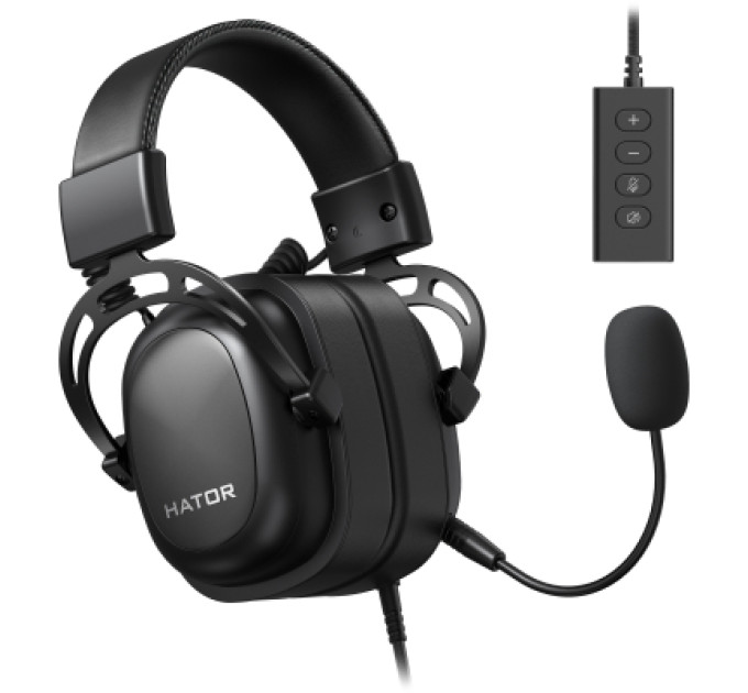 Наушники Hator Hypergang 2 USB 7.1 Black (HTA-940)