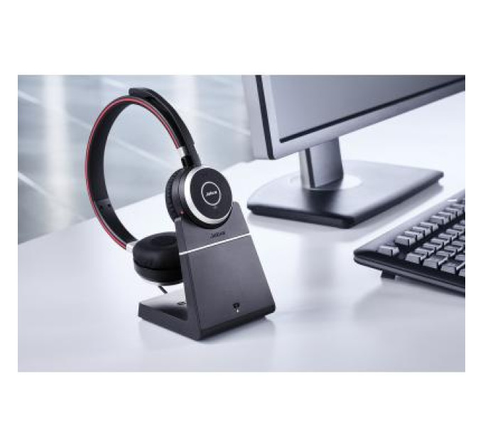 Наушники Jabra Evolve 65 MS Stereo + база (6599-823-399)