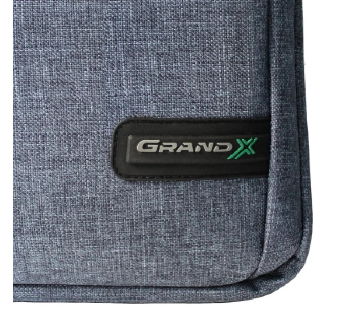 Сумка для ноутбука Grand-X 15.6'' SB-149 soft pocket Grey-Blue (SB-149J)