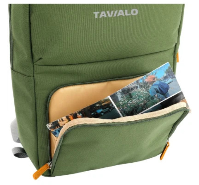 Рюкзак для ноутбука Tavialo 15.6" CityLife TC14 green, 14л (TC14-124GN)