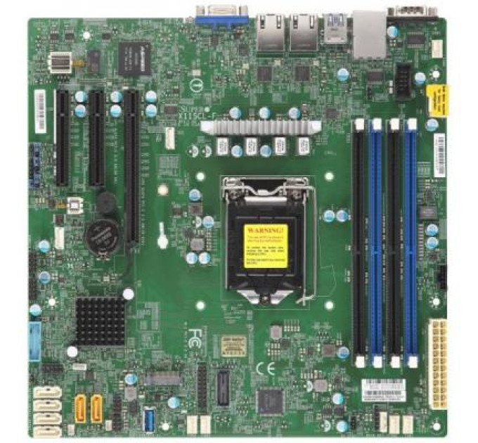 Серверная материнская плата Supermicro X11SCL-F-B