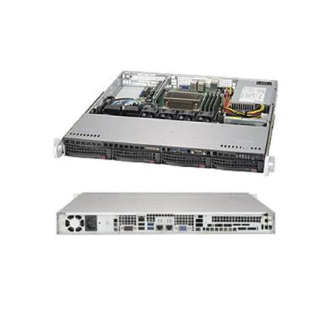 Серверная платформа Supermicro CSE-813MFTQC-350CB2