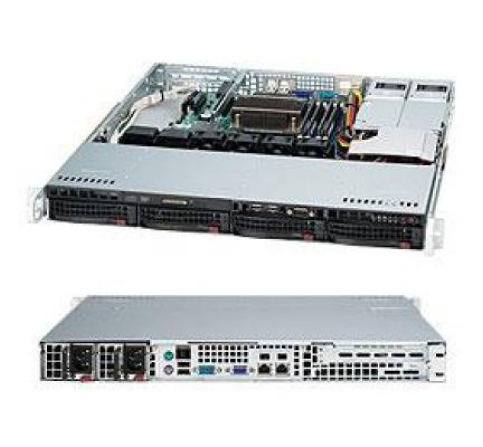 Серверная платформа Supermicro CSE-813MFTQC-R407CB