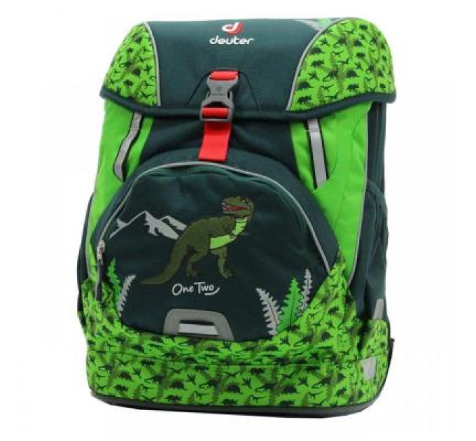 Школьный набор Deuter Набор 5 пр OneTwoSet Hopper 2018 forest dinio (3880117 2018 (SET))