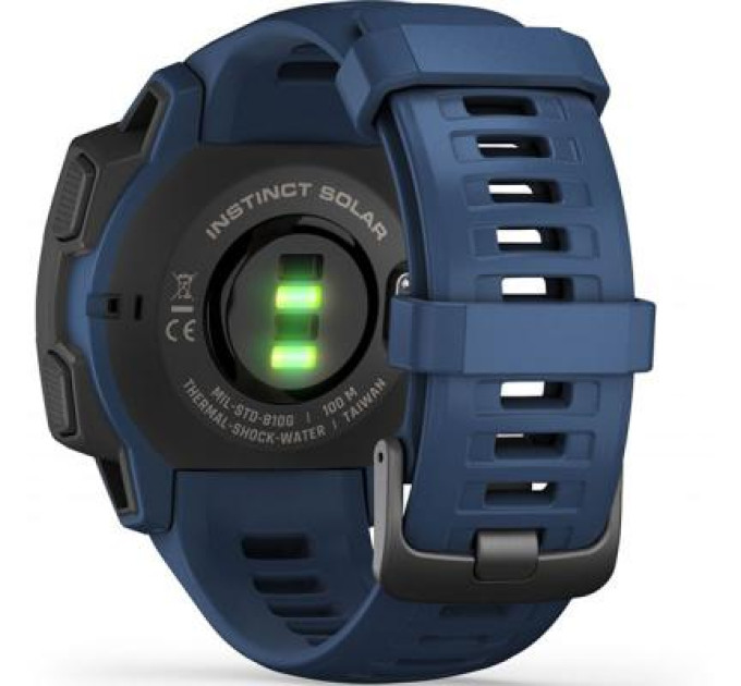 Смарт-часы Garmin Instinct Solar, Tidal Blue (010-02293-01)