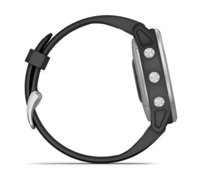 Смарт-часы Garmin Fenix 6S Silver with Black Band (010-02159-01)