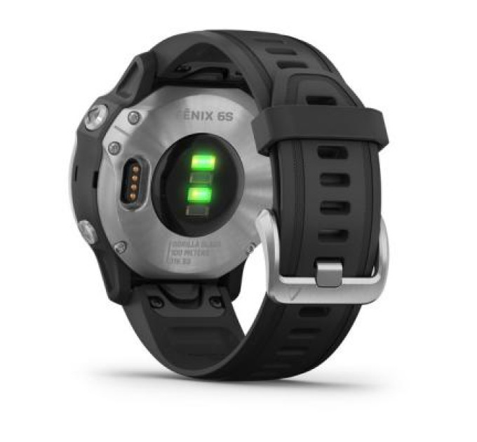 Смарт-часы Garmin Fenix 6S Silver with Black Band (010-02159-01)