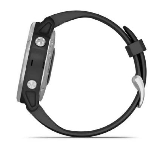 Смарт-часы Garmin Fenix 6S Silver with Black Band (010-02159-01)