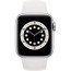 Смарт-часы Apple Watch Series 6 GPS, 40mm Silver Aluminium Case with White Sp (MG283UL/A)