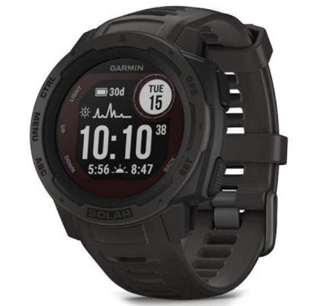 Смарт-часы Garmin Instinct Solar, Graphite (010-02293-00)