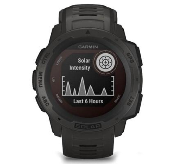 Смарт-часы Garmin Instinct Solar, Graphite (010-02293-00)