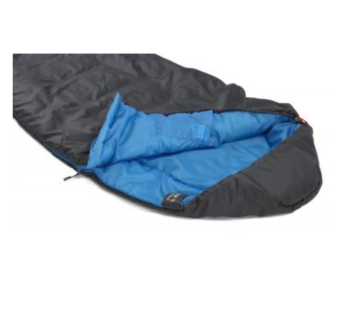 Спальный мешок High Peak Lite Pak 1200 +5C Anthra/Blue Left (928922)