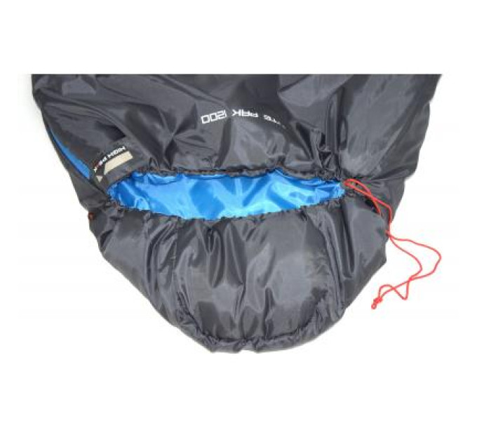 Спальный мешок High Peak Lite Pak 1200 +5C Anthra/Blue Left (928922)