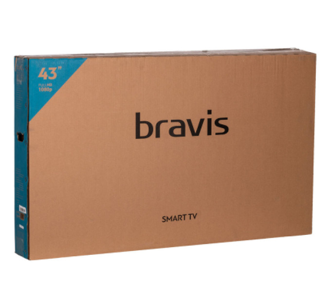 Телевизор Bravis LED-43H7000 Smart + T2