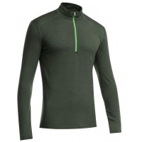 Термокофта Icebreaker BF 200 Oasis LS Half Zip MEN conifer/balsam L (100 477 304 L)