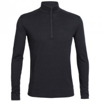 Термофутболка Icebreaker BF 200 Oasis LS Half Zip MEN black M (100 477 001 M)