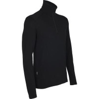 Термофутболка Icebreaker BF 260 Tech LS Half Zip MEN black S (100 484 001 S)